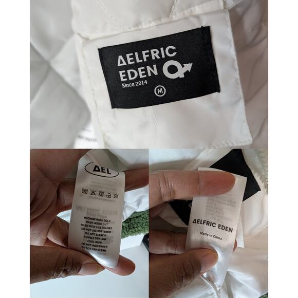 Aelfric Eden Star Sky Sherpa Fleece Jacket Zip Up Winter Puffer Jackets Women’s - Picture 8 of 8